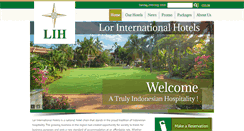 Desktop Screenshot of lorinhotel.com